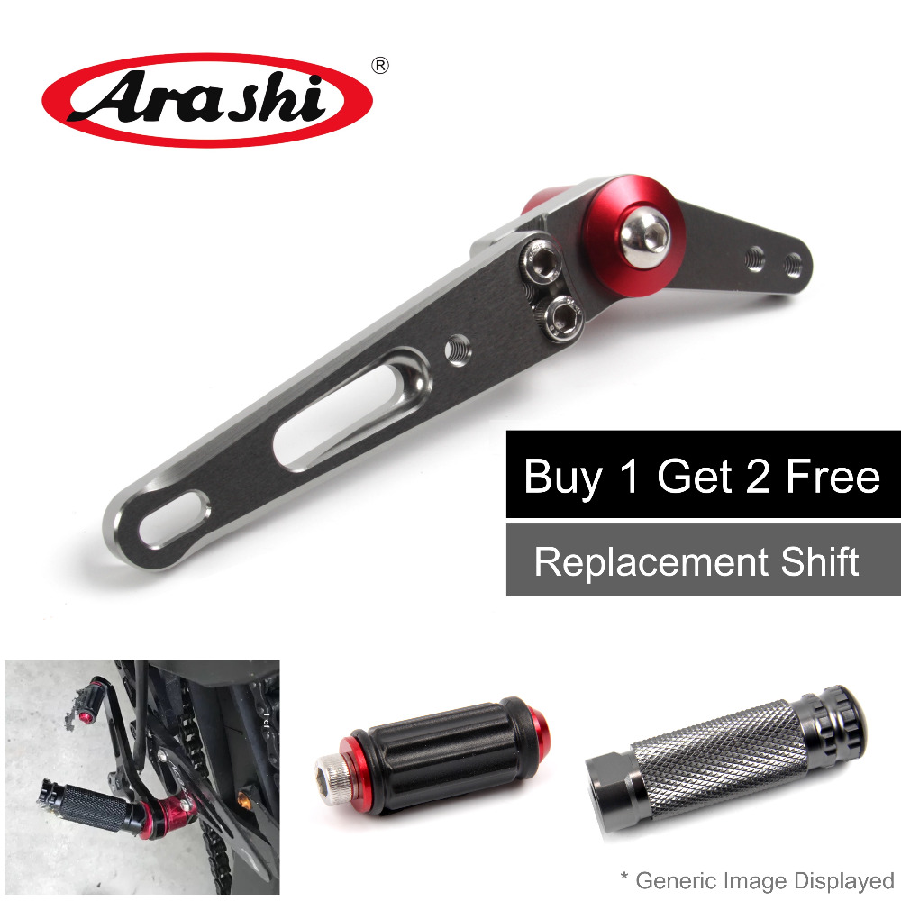 Motorcycle Gear Lever Extender - Arashi Điều Chỉnh Rearsets Thay Thế