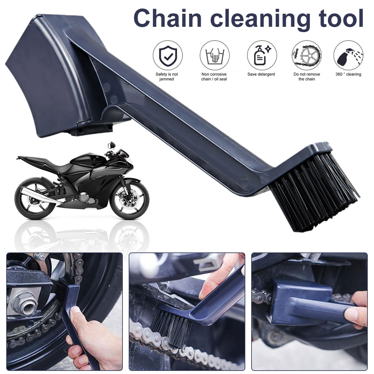 Motorcycle Chain Cleaning Brus - đánh giá và giá Motorcycle Gear Clearance